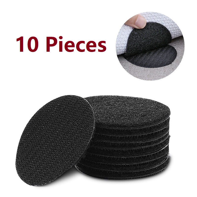 10Pcs Double-sided Fixed Strong Self-adhesive Velcro Dot/ Household Bed ...