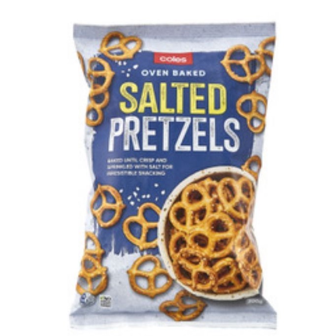 Coles Salted Pretzel Twists 200grams Shopee Philippines