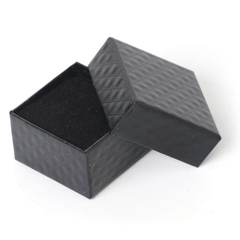 ARIN Paper Cardboard Jewelry Ring Necklace Earring Display Case Storage ...