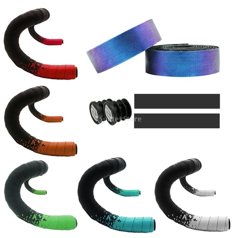 Motsuv Guidon De Vélo De Route Souple Liège Eva Pu Bar Tape