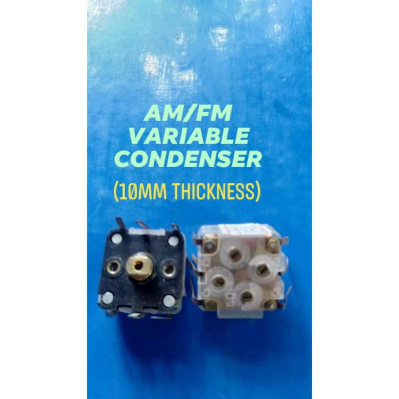 AM/FM VARIABLE CONDENSER (10MM THICKNESS) 2 PIECES | Shopee Philippines