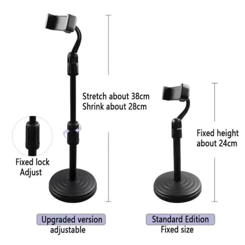 Retractable Mobile Phone Stand For Net Class Live Broadcast Phone ...