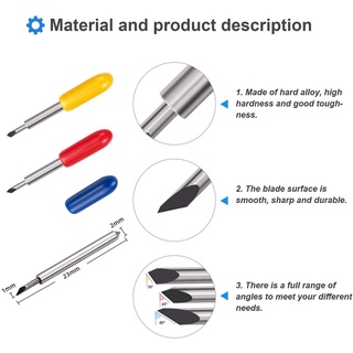 5pcs Vinyl Cutter Blades 30/45/60 Degree Roland Blades Plotter Blades ...