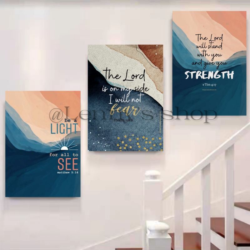 BIBBLE VERSE AFFORDABLE FOR HOME WALL DECOR | Shopee Philippines