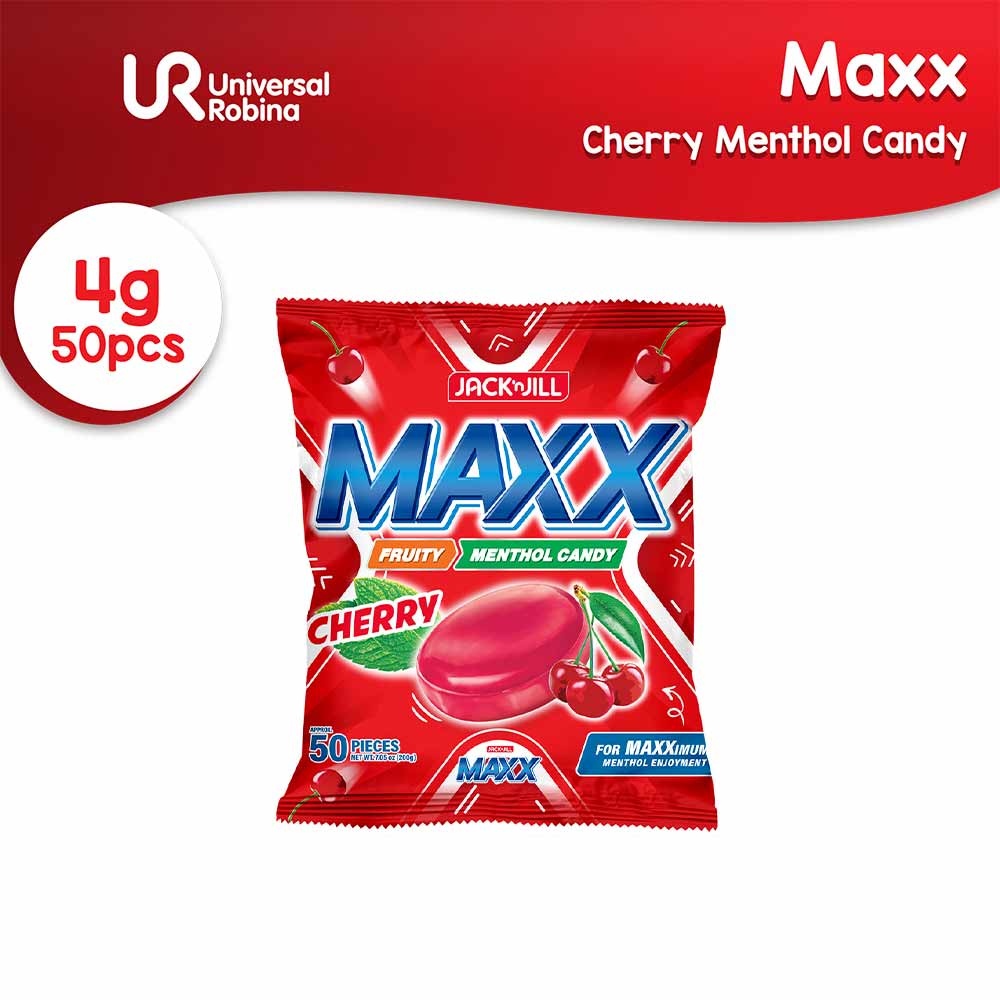 Maxx Cherry Menthol Candy 50s | Shopee Philippines