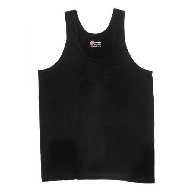 Kentucky Men's Black Tank Top Sando Shopee Philippines