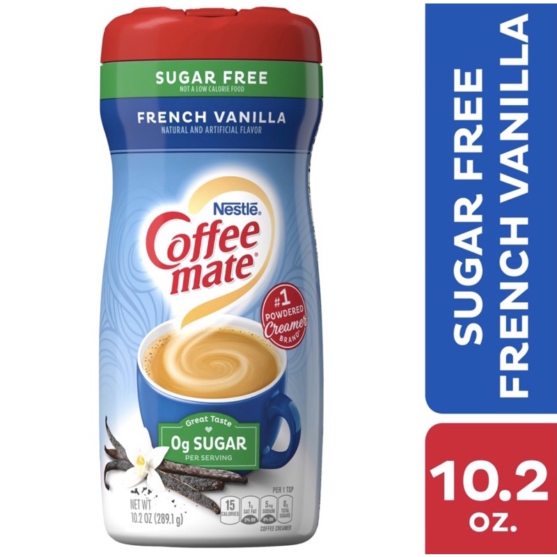 Nestle Coffee Mate French Vanilla SugarFree 289.1g Shopee Philippines