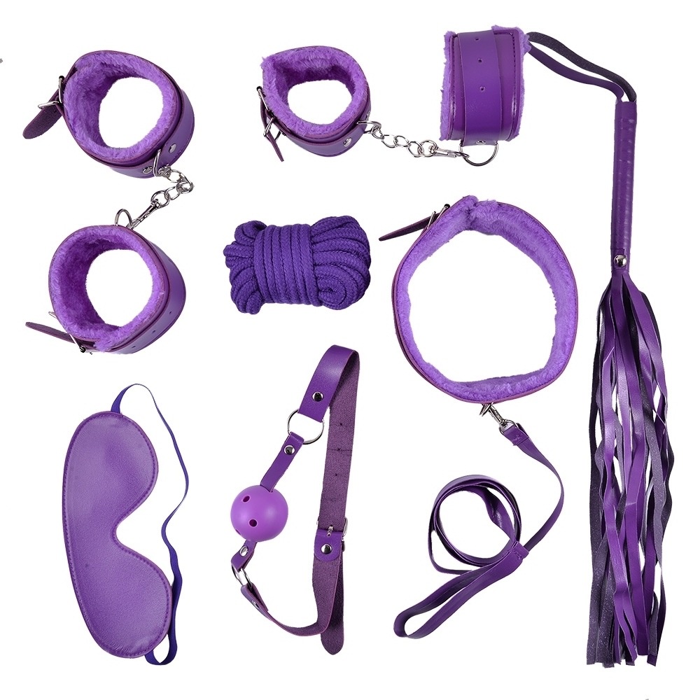 50 Shades Bdsm Kinky Leather Bondage Erotic Role Play Set Shopee Philippines 8221