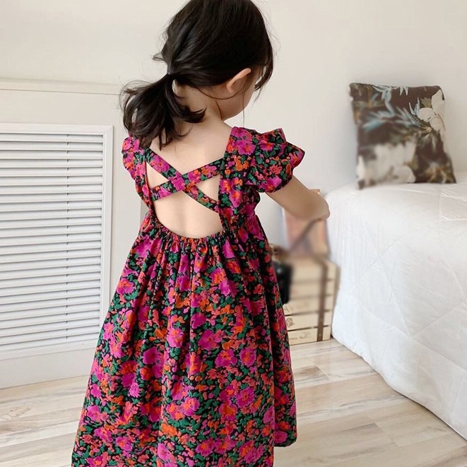 navy blue dress for baby girl Jual backless dress