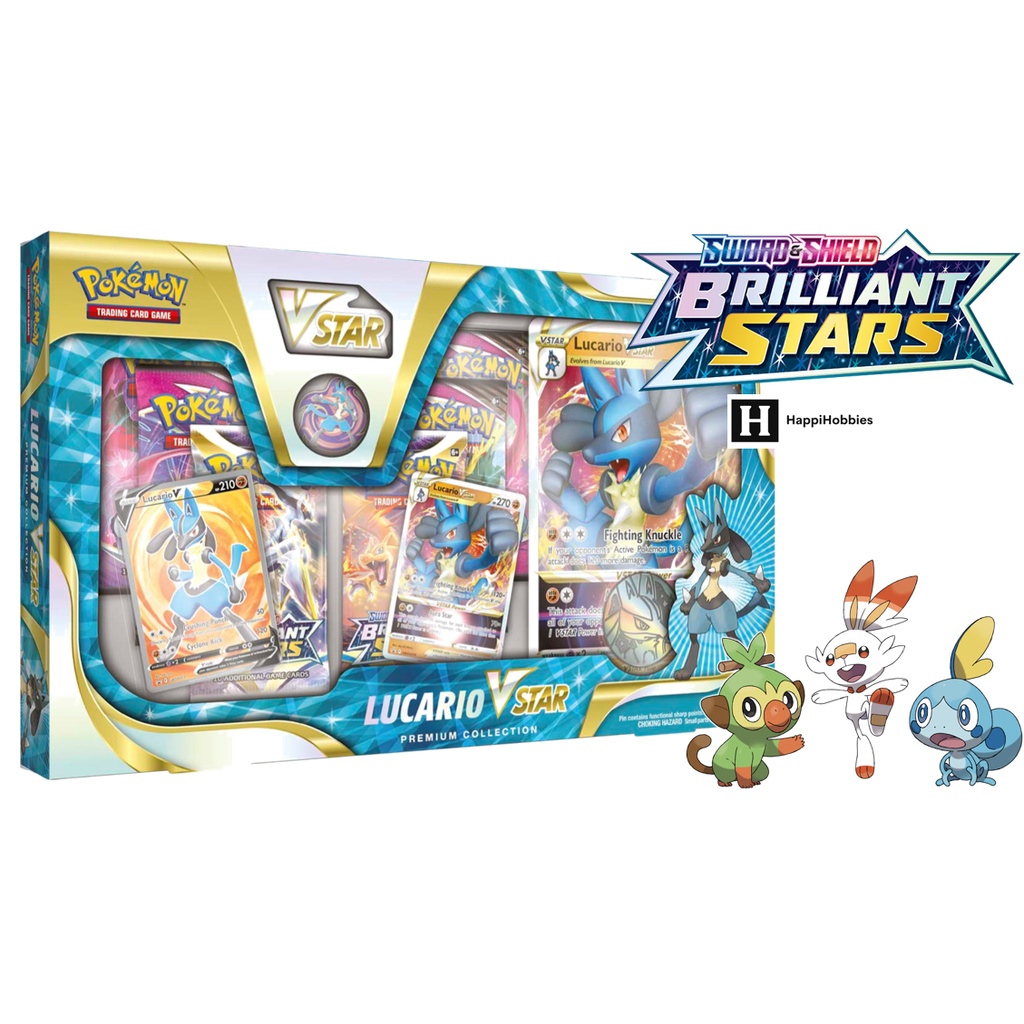 Pokémon TCG: Lucario VSTAR Premium Collection US Version | Shopee  Philippines