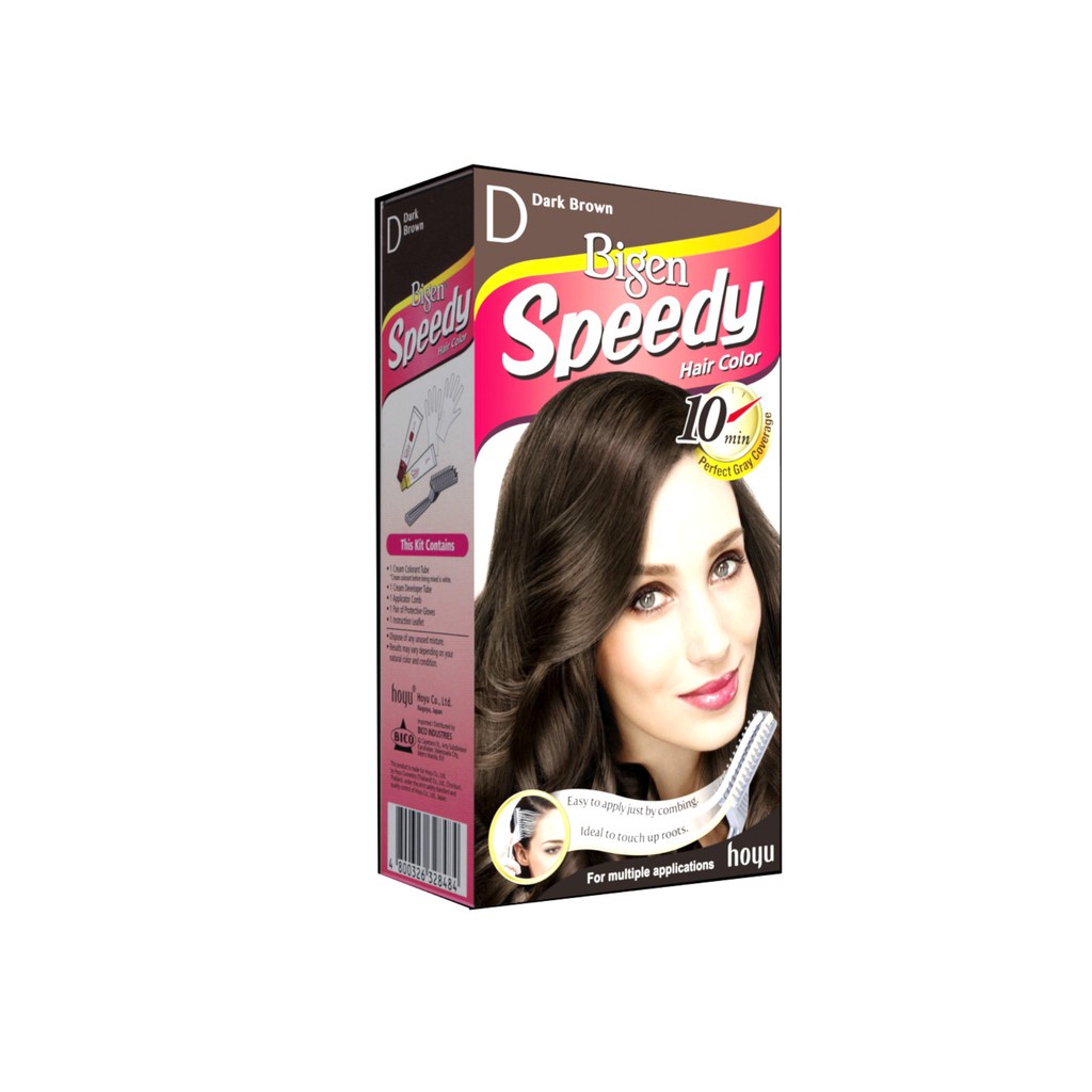 Bigen Speedy Hair Color Dark Brown Shopee Philippines