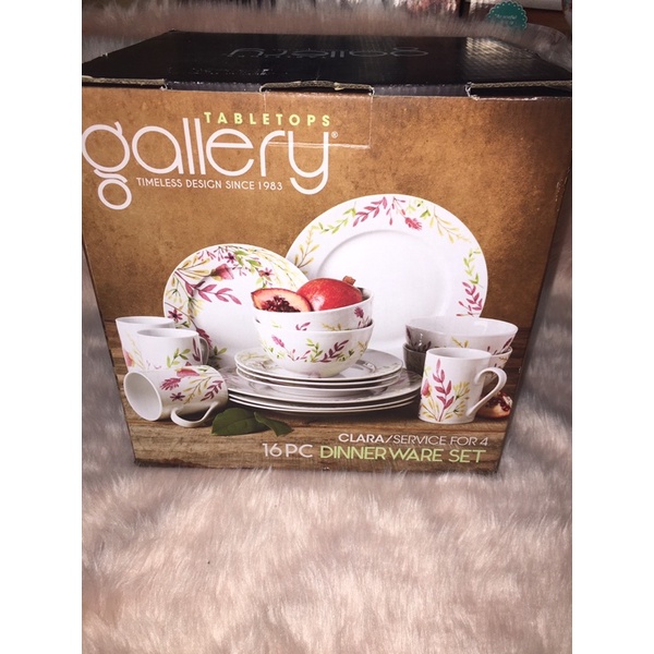 Tabletops Gallery 16pc dinnerware set Shopee Philippines
