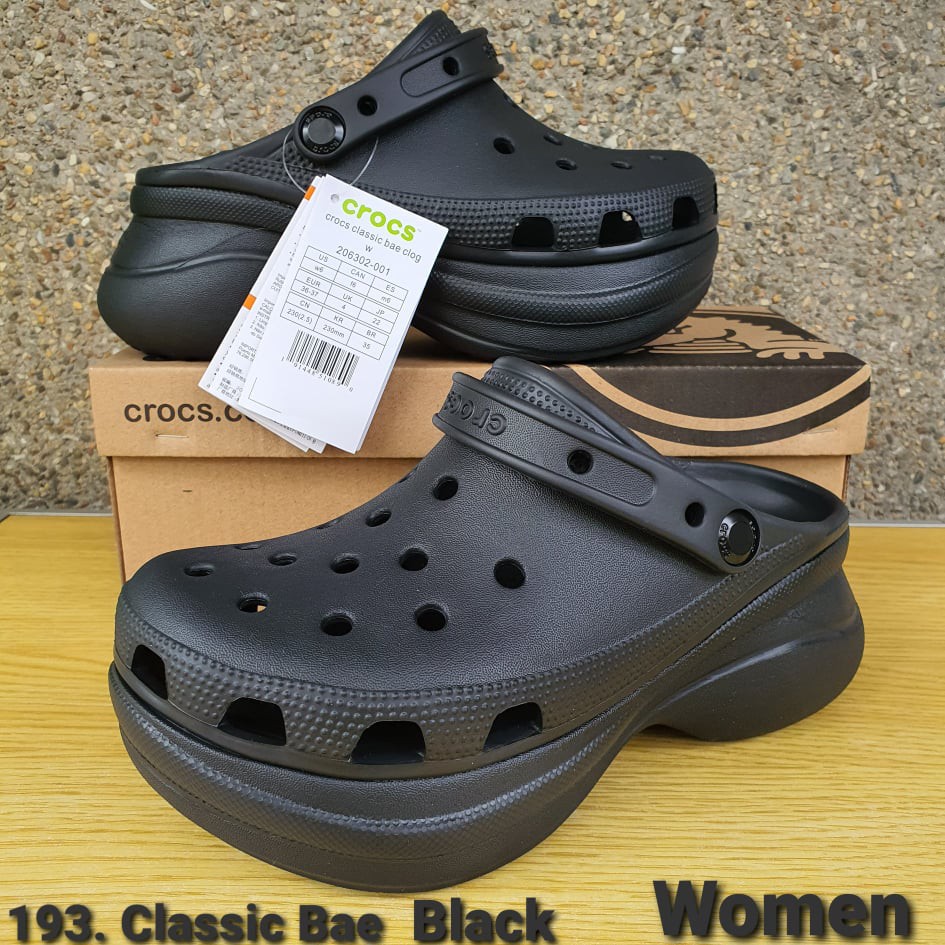 ONHAND Crocs 193. Classic Bae Black Authentic Vietnam Shopee Philippines