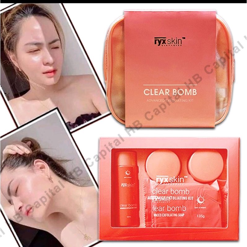 Ryx Clear Bomb Set Skin Sincerity New and Old | Shopee Philippines