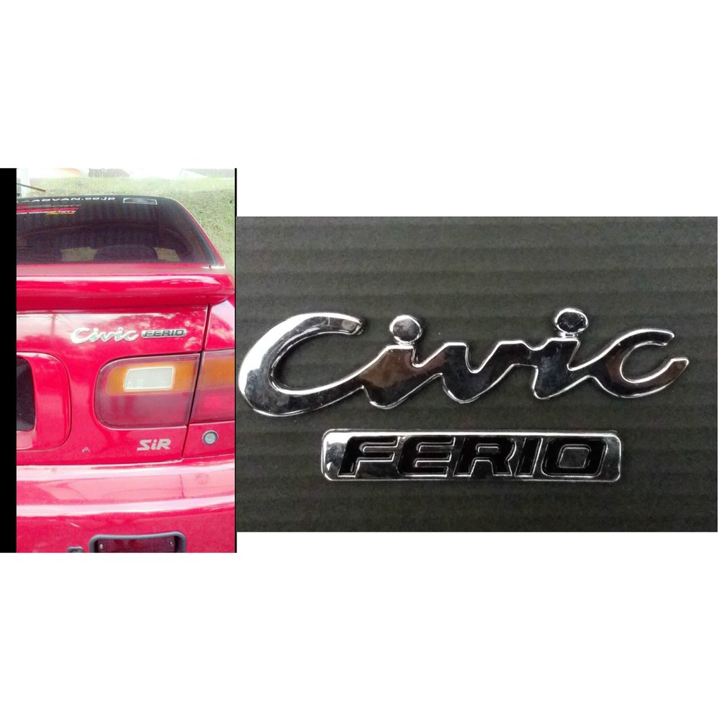 Honda Civic Ferio EG eg9 Emblem Logo Jualan | Shopee Philippines