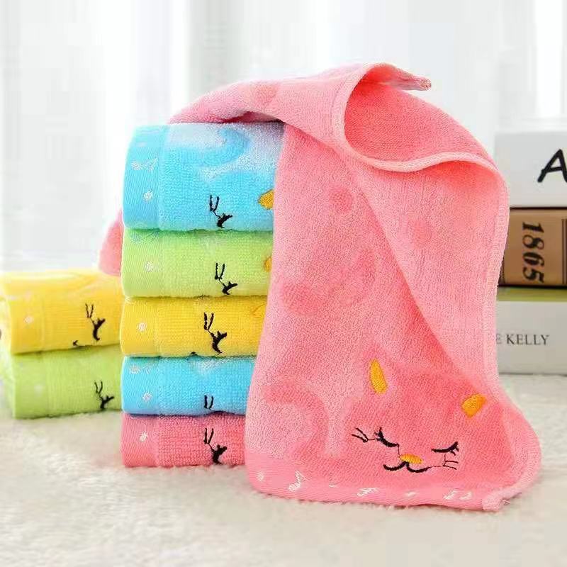 Catoon Towels Sweat Kids Infant For Towel FaceTowel Hand towel Back ...