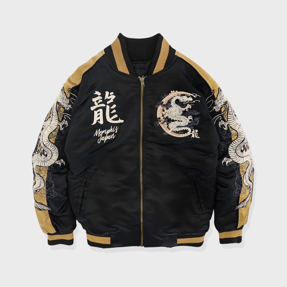 SUKAJAN JACKET - MIKADUKI RYU (STRIPGOLD) | Shopee Philippines