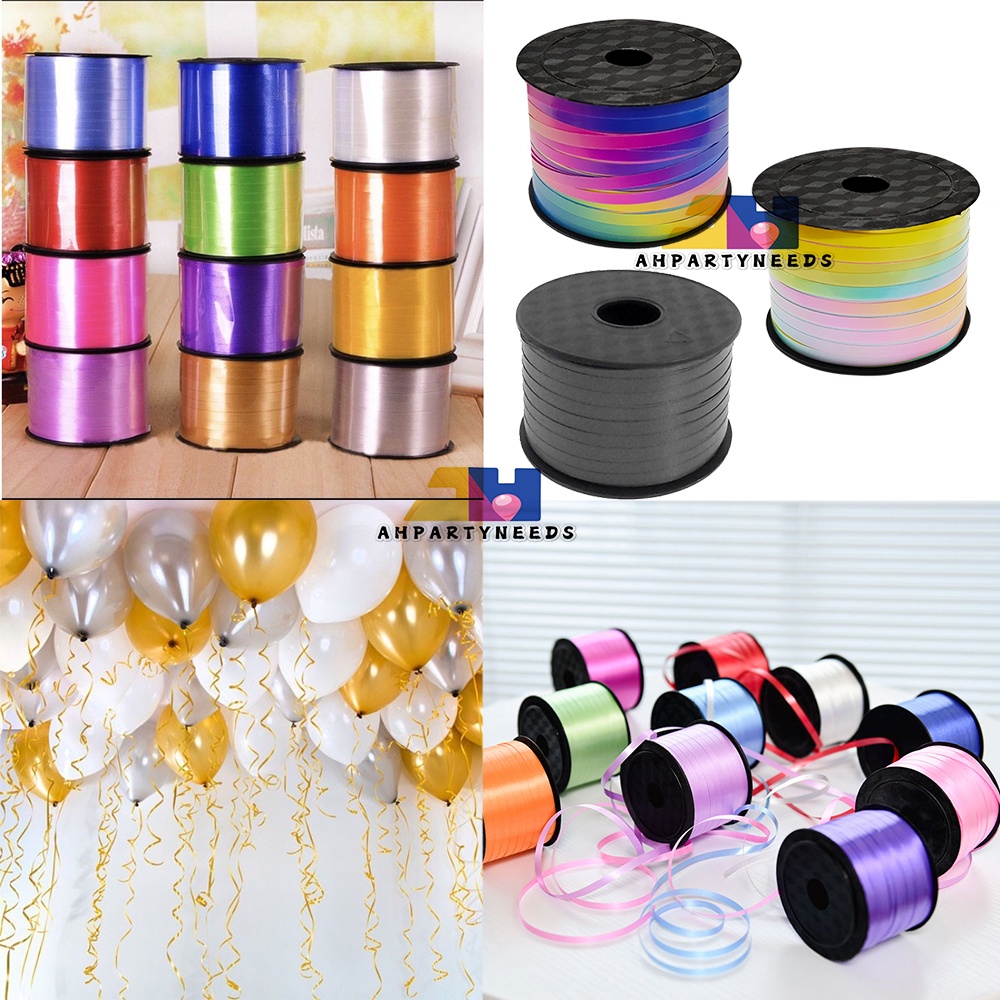 100 Yard Curling Ribbon DIY Wedding Gifts Packing Ribbon Rope Balloon ...
