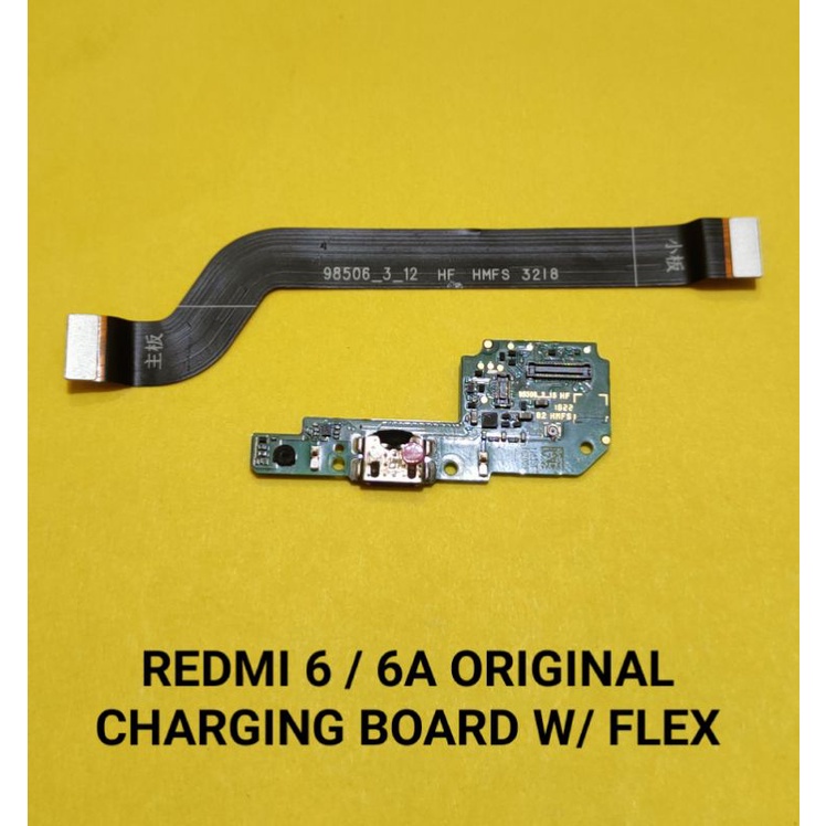 Redmi 6 6a Original Charging Board And Flex Set Shopee Philippines 4926