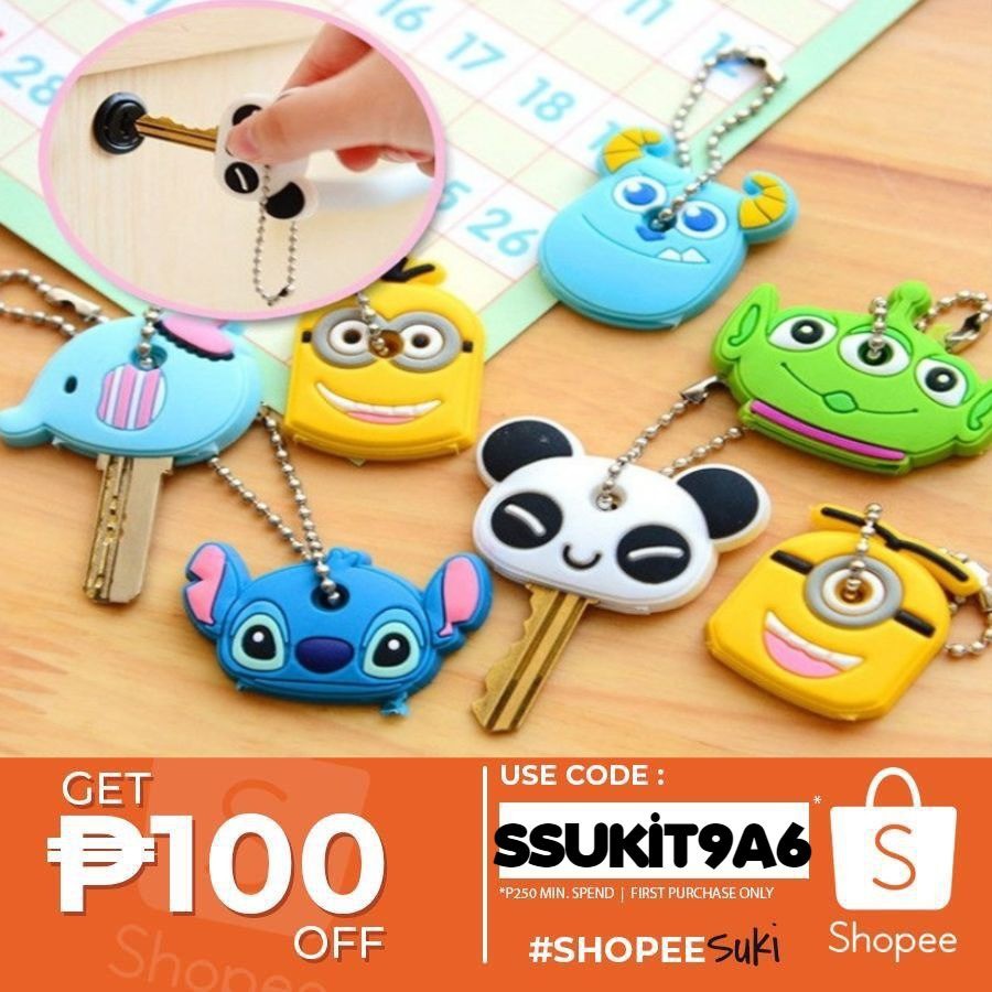 NEW Character Key Chain Cover keychain key cap | Shopee Philippines
