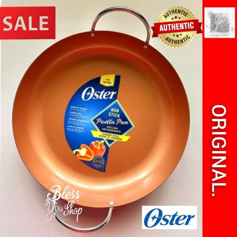 Oster Stonefire Carbon Steel Nonstick 16 Paella Pan, Copper - 20587650