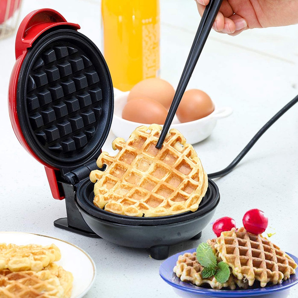 Electric Nonstickcoated Waffle Maker Bubble Egg Cake Oven DIY Baker