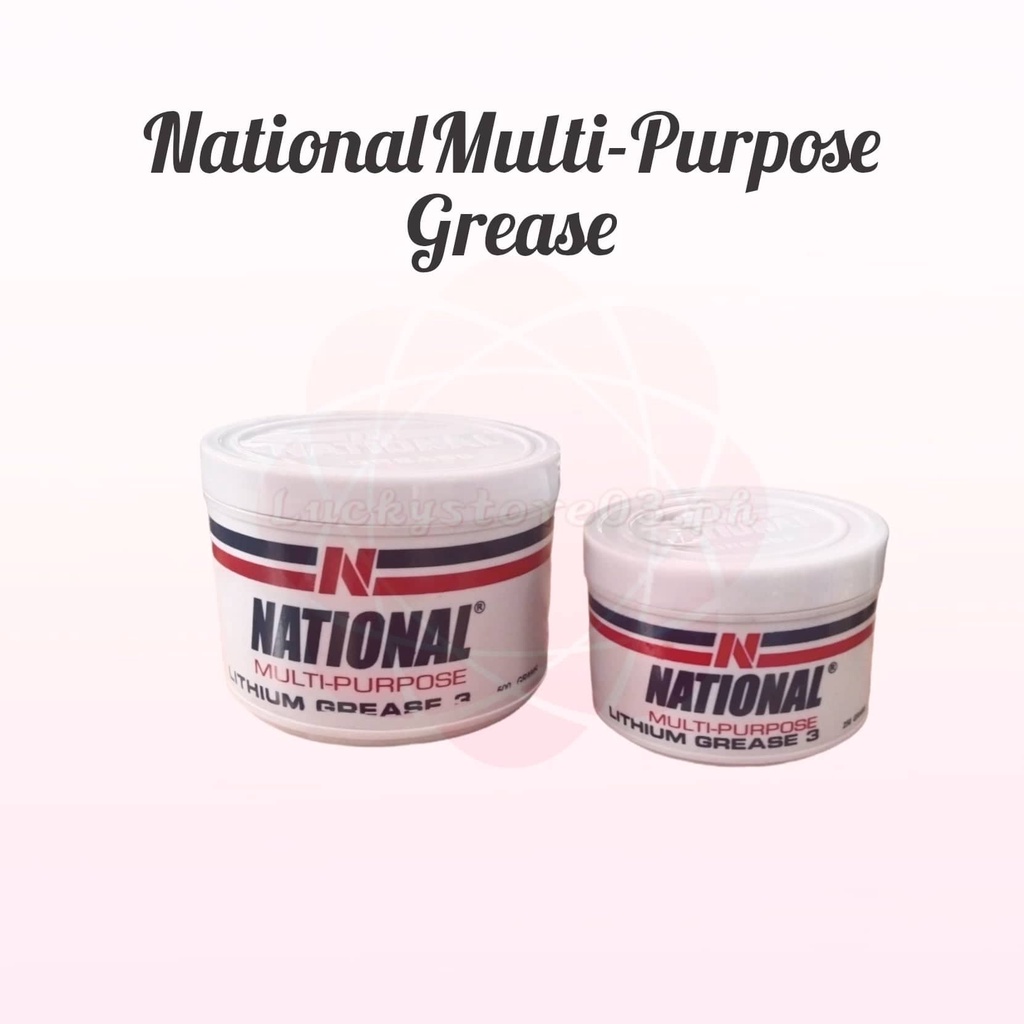 Genuine National Multipurpose Lithium Grease NLGI 3 High Temperature Fits Cars Trucks