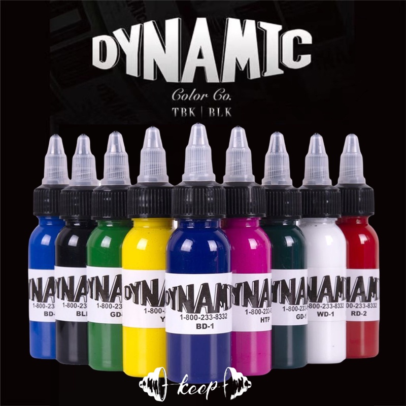 30ml 9 Colors Tattoo Pigment Dynamic Color Tattoo Ink