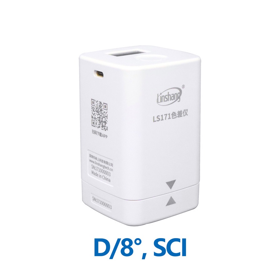 Handheld Color Difference Meter Colorimeter with Measuring Aperture 8mm