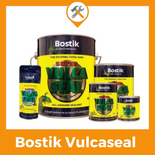 Bostik Super Vulcaseal Sealant (75 mL, 1/4 Liter & 1/2 Liter)