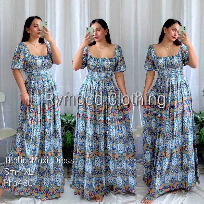 RVMPED Thalia Maxi Dress | Shopee Philippines
