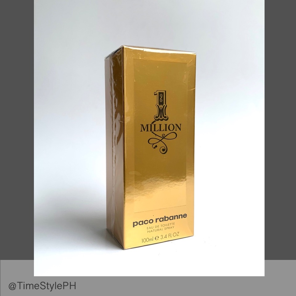 Paco Rabanne 1 Million 100ml EDT Authentic Perfume for Men | Shopee ...