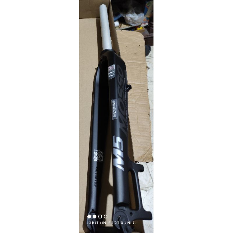 Mosso m5 discount rigid fork weight