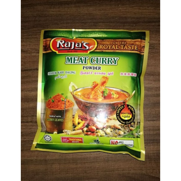 Raja's Meat Curry Powder / Serbuk Kari Daging 250g Shopee Philippines