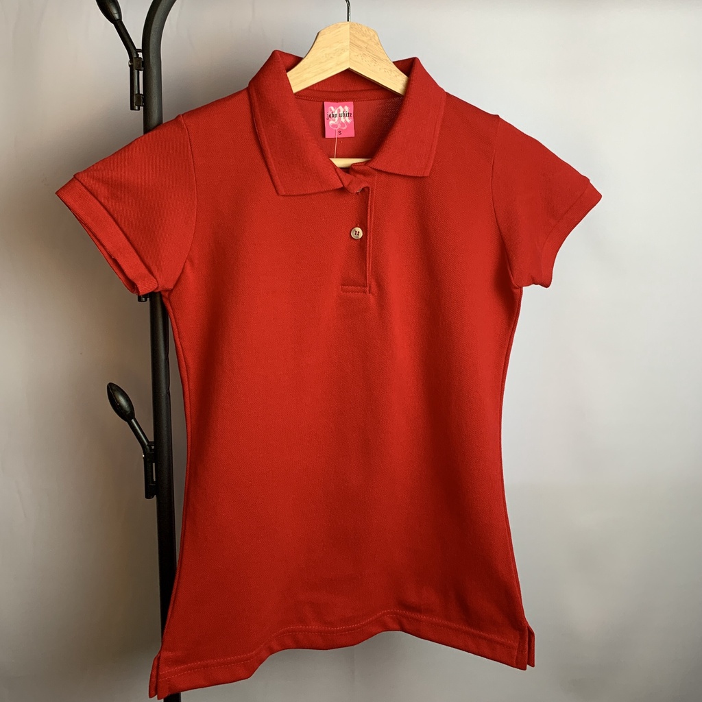 John White Polo Shirt (ladies) BATCH 1 | Shopee Philippines