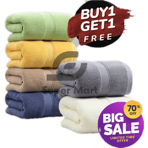 SM Buy 1 Take 1 Quick Dry Premium Cotton Cannon Bath Towel/Tuwalya