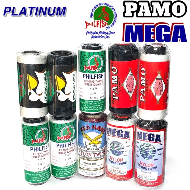 Nylon Twine Cone Sinulid Fishing Spool Kuralon | PAMO MEGA PHILFISH ...