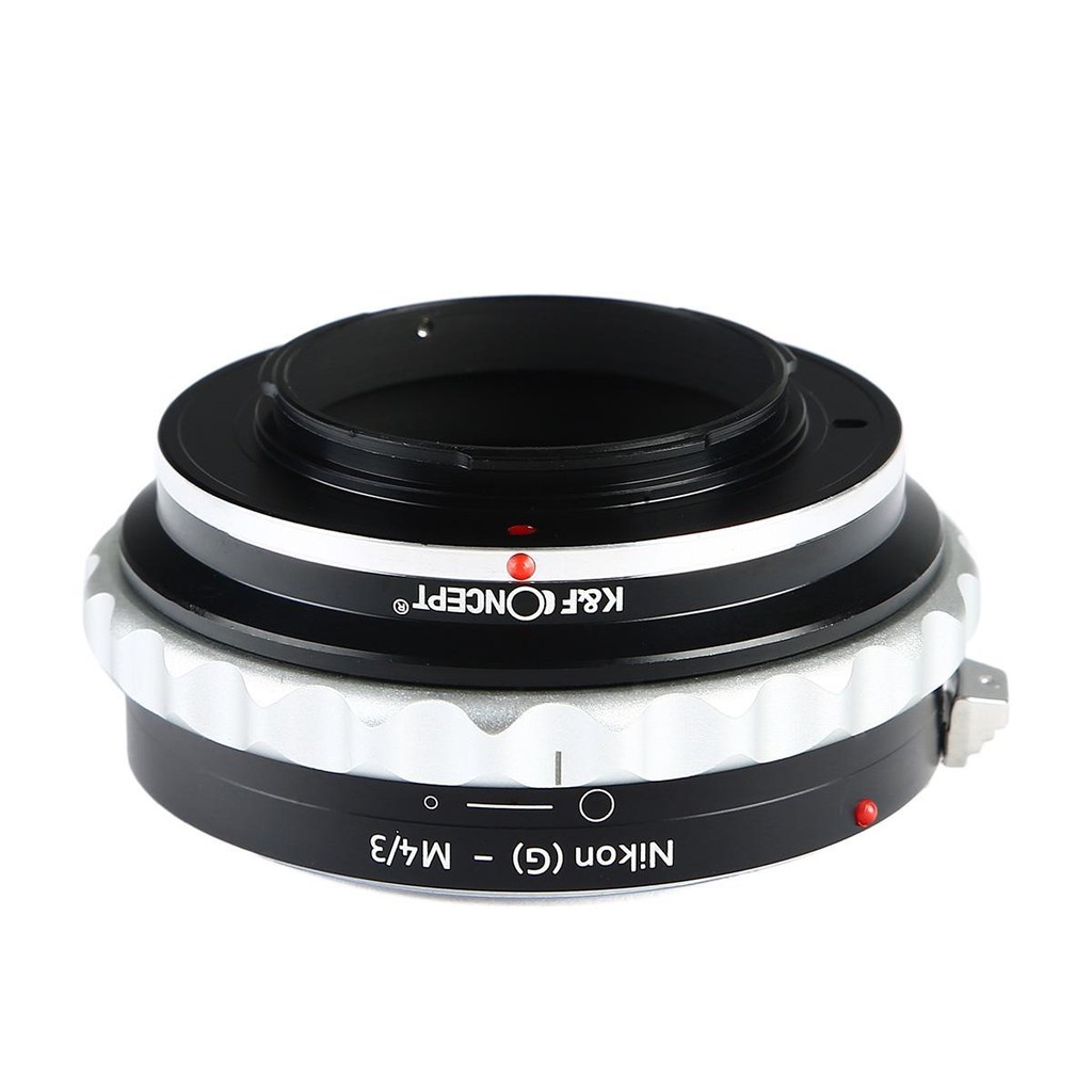 K&F Concept Nikon G/F/AI/AIS/D Lenses to M43 MFT Mount Camera Adapter ...