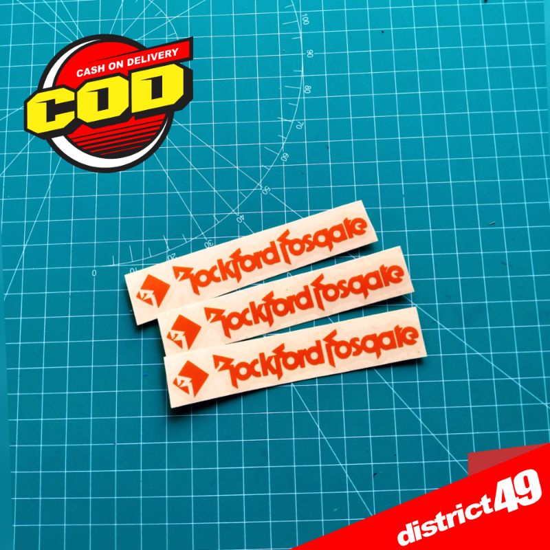 Cutting sticker Rockford Fosgate cutting sticker Rockford Fosgate