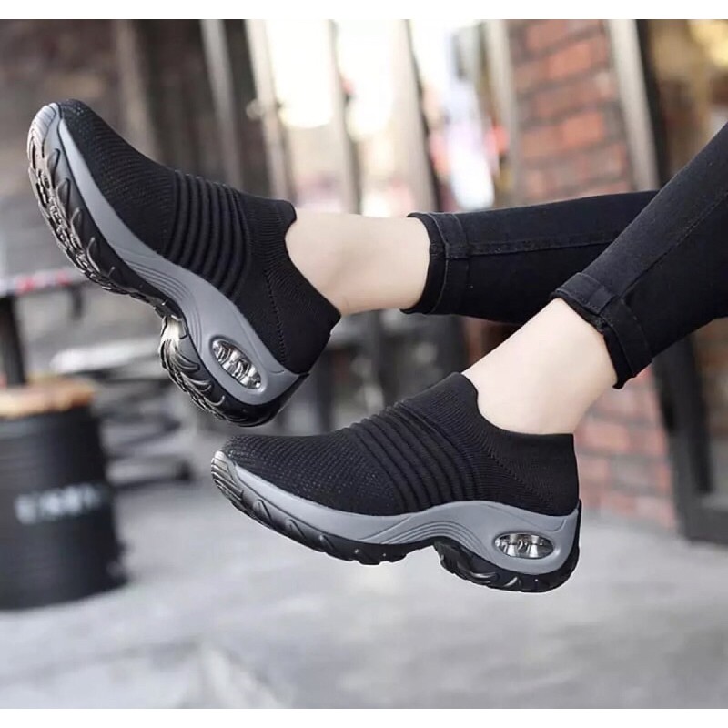 Best Seller Women K fashion Sock Shoes 1839 | Shopee Philippines