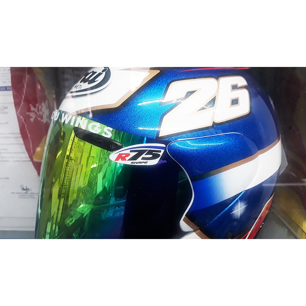 Arai R75 shape - sticker | Shopee Philippines