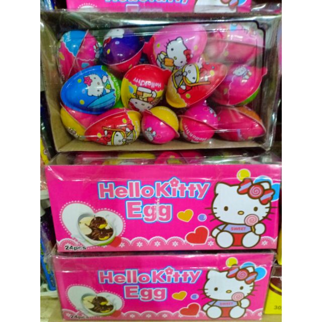 Hello Kitty Chocolate Egg with Toy Shopee Philippines