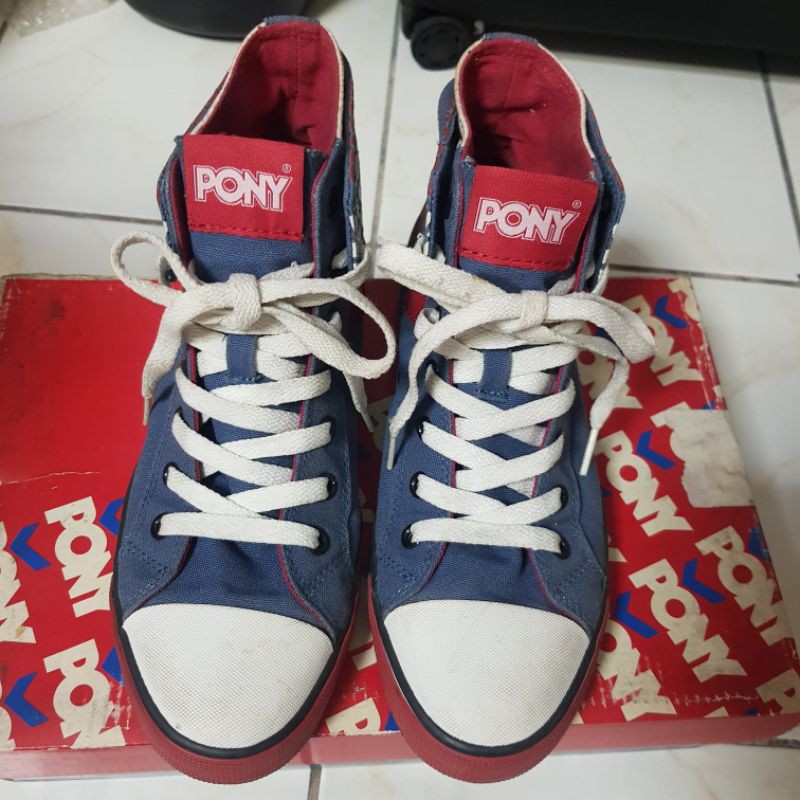 Pony high 2025 cut shoes