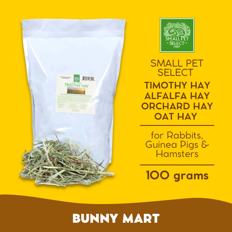 SMALL PET SELECT Timothy Hay Alfalfa Hay Oat Hay Orchard Hay
