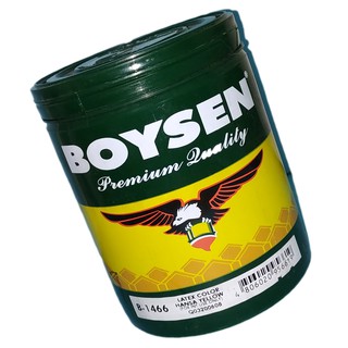 BOYSEN HANSA YELLOW B-1466 LATEX COLOR ( 1 LITER ...