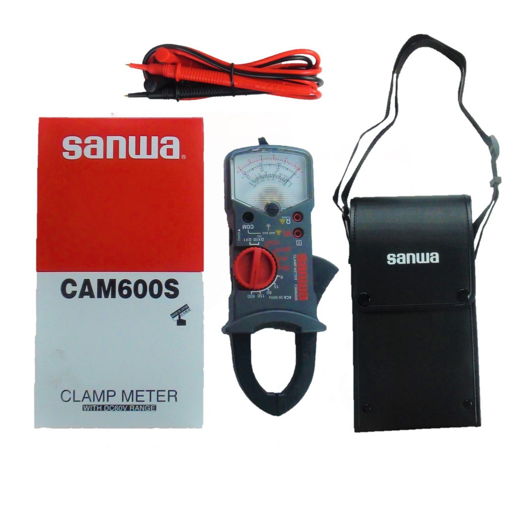 Sanwa Analog Clamp Meter Tester Multimeter Multi tester CAM600S Made in