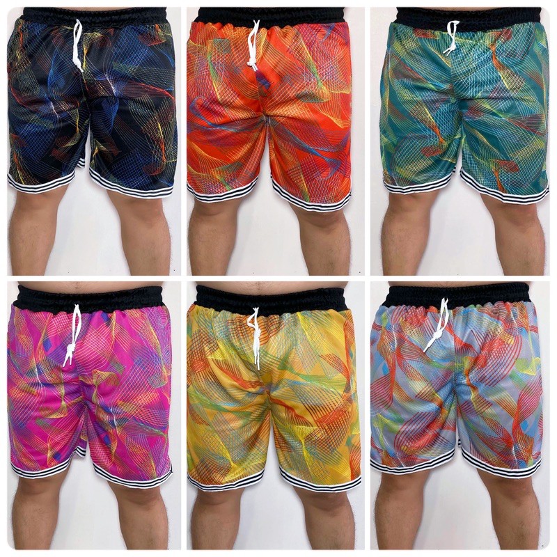 Mens Shorts Printed Drifit Designs Assorted Colors | Shopee Philippines