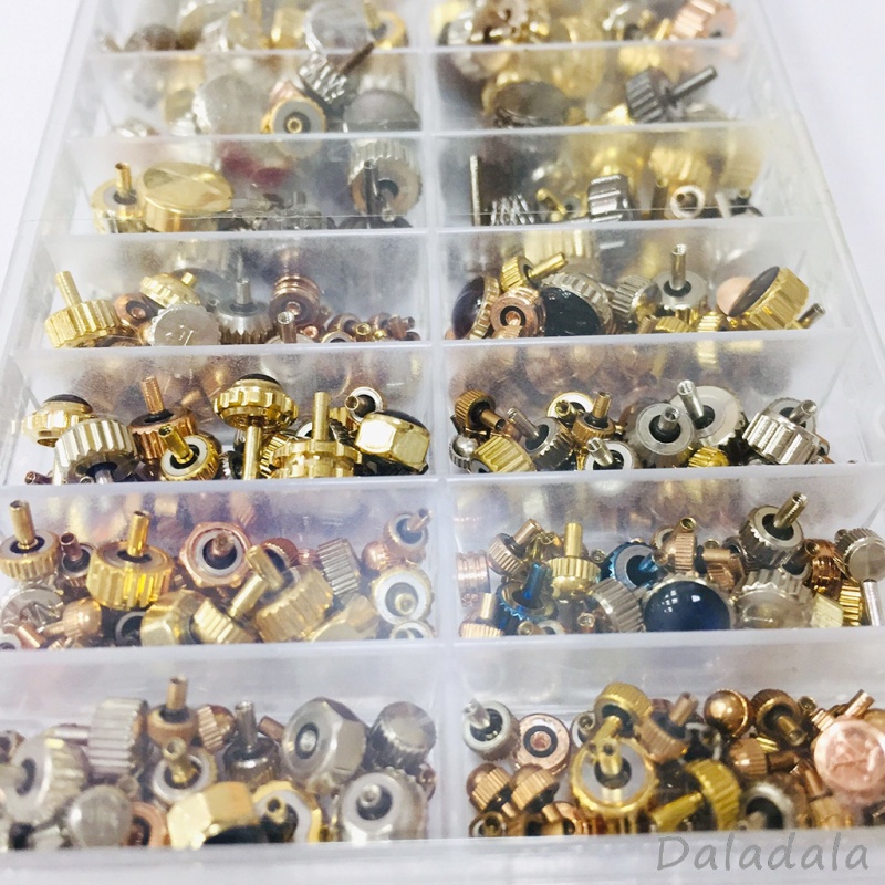 Watch Crown Parts Set, Watch Crown Assorted Gold and Head Lot ...