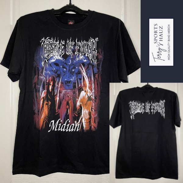 CRADLE OF FILTH BAND SHIRTS ROCK YEAH ASSORTED DESIGNS | Shopee Philippines