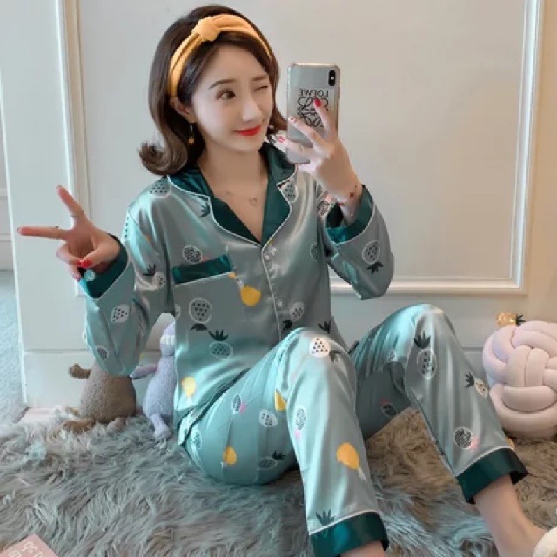 Pajama set online shopee